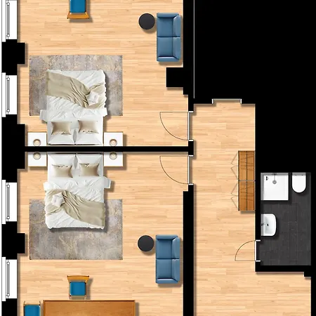 Apartmanhotel In - Vollausgestattete Lipcse